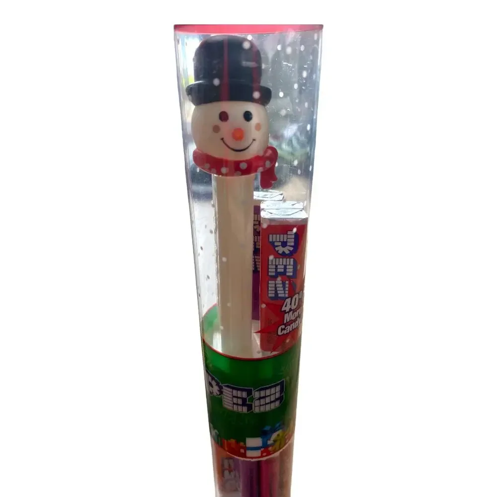 Bundle of Christmas pez snowman elf santa holiday stocking stuffer